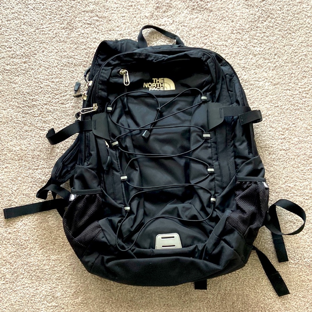 North Face Black Backpack